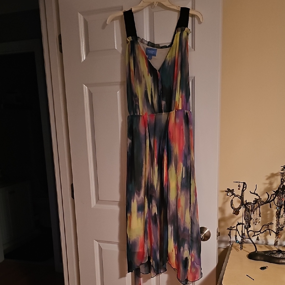 Simply Vera Vera Wang Colorful High Low Dress